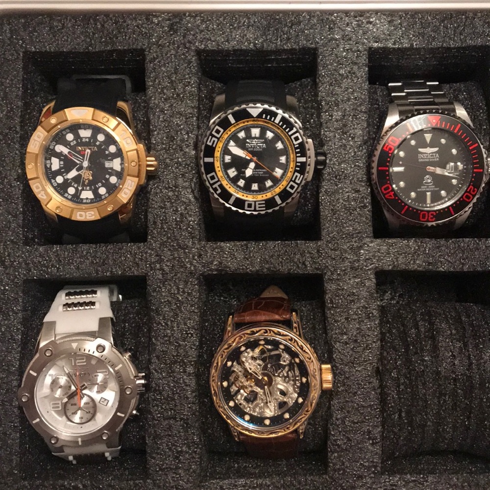 Multiple Invicta Watches